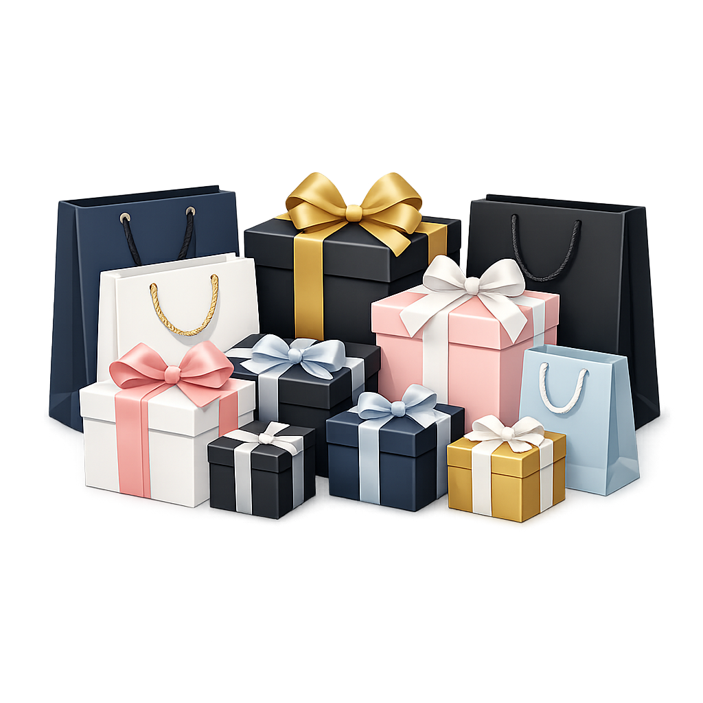 Detalle de regalos para la celebración